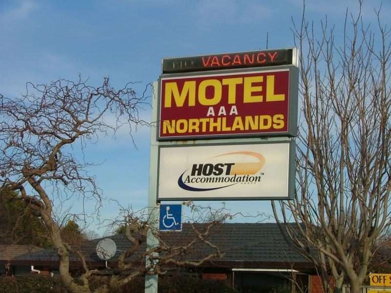 Aaa Northlands Motel Крайстчёрч Экстерьер фото